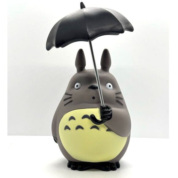 Studio Ghibli Other - My Neighbor Totoro, Big Totoro Figurine with Umbrella, Studio Ghibli - New